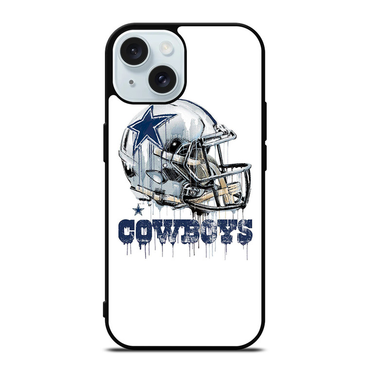 DALLAS COWBOYS ART LOGO iPhone 15 Case Cover