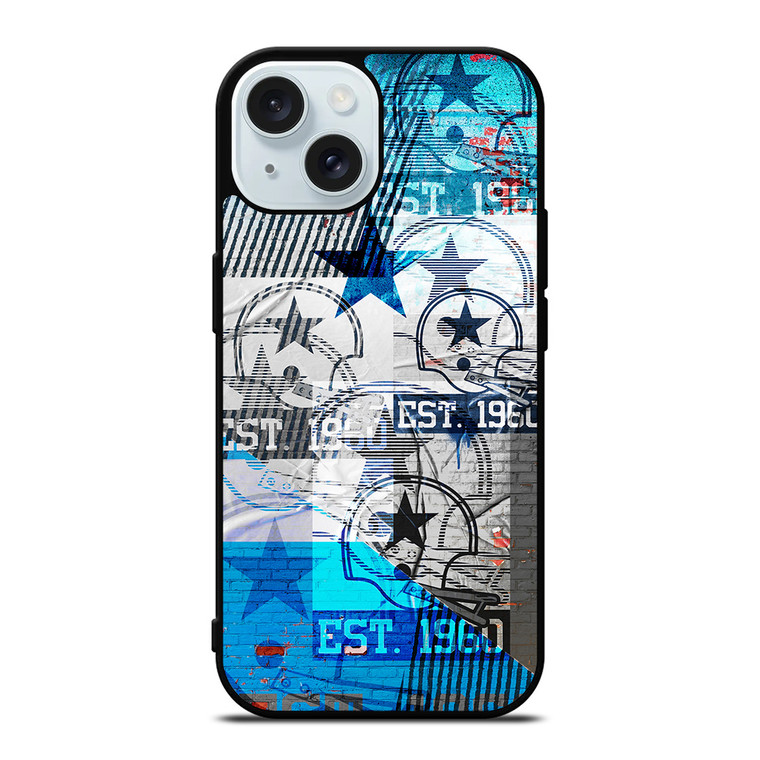 DALLAS COWBOYS EST 1960 iPhone 15 Case Cover