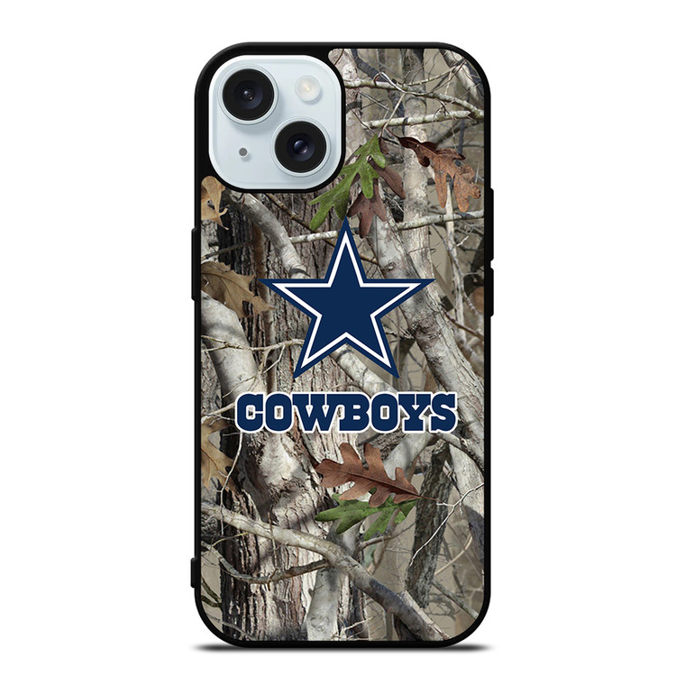 DALLAS COWBOYS TREE CAMO iPhone 15 Case Cover