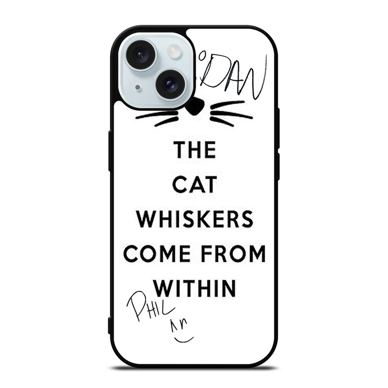 DAN AND PHIL THE WHISKERS 2 iPhone 15 Case Cover DAN AND PHIL THE WHISKERS 2 iPhone 15 Case Cover