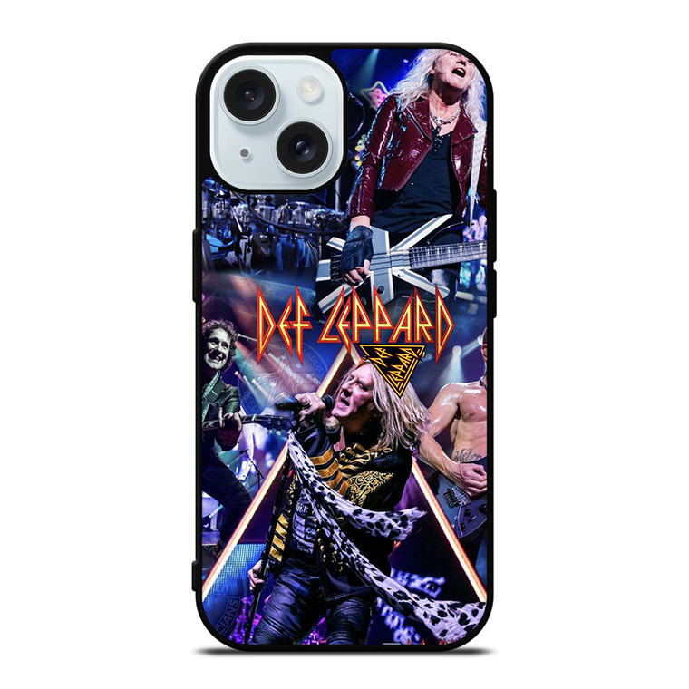 DEF LEPPARD ROCK BAND iPhone 15 Case Cover