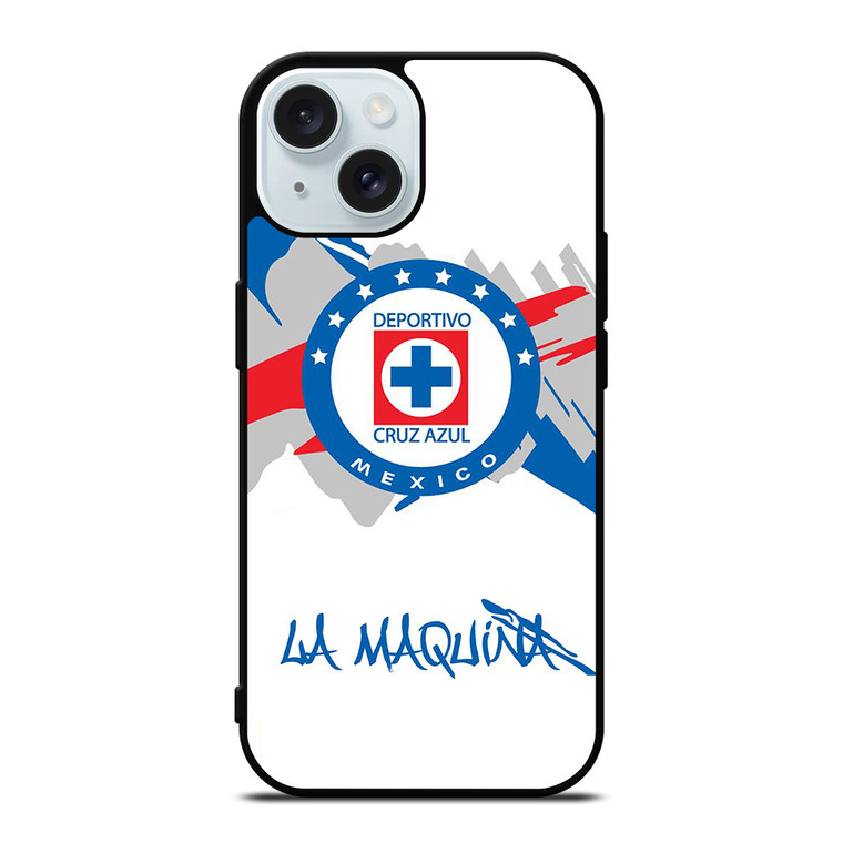 DEPORTIVO CRUZ AZUL LA MAQUINA iPhone 15 Case Cover