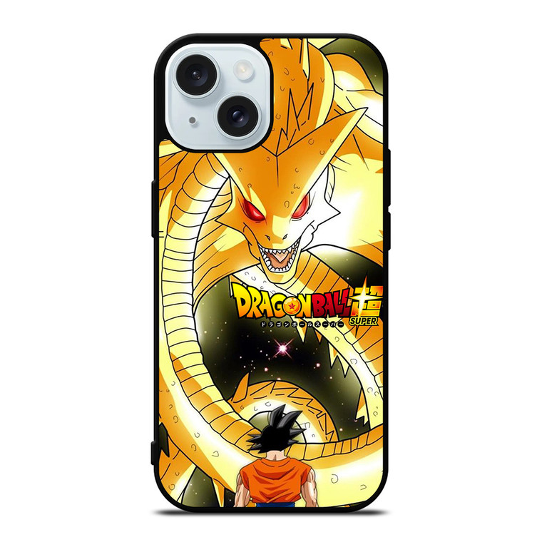 DRAGON BALL GOKU X SUPER SHENRON 3 iPhone 15 Case Cover