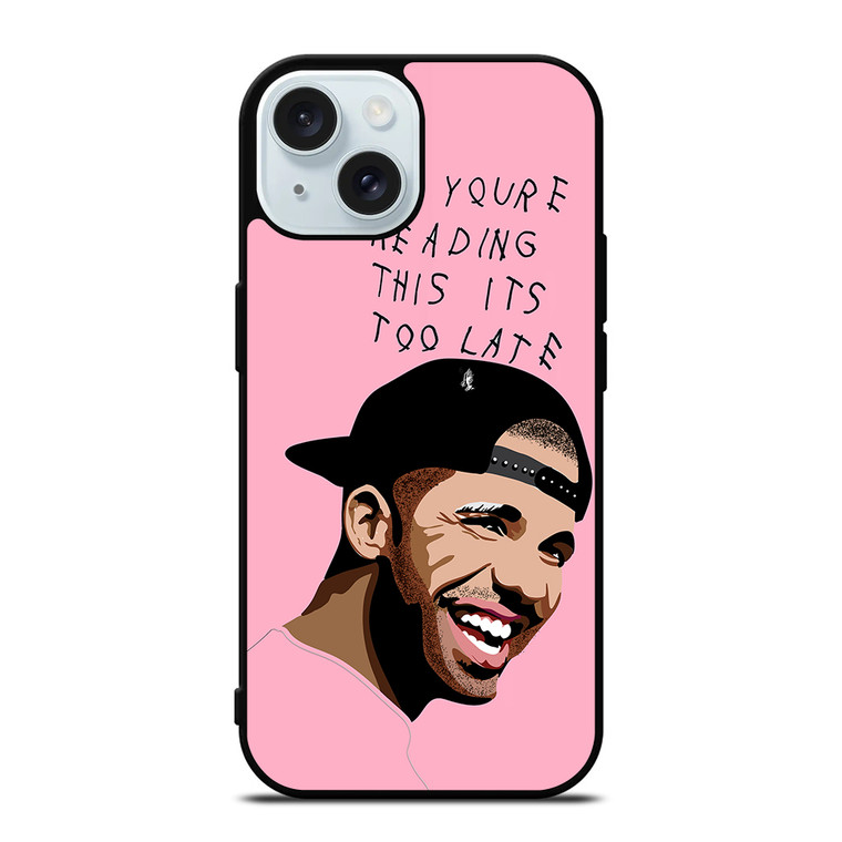 DRAKE RAPPER PINK iPhone 15 Case Cover