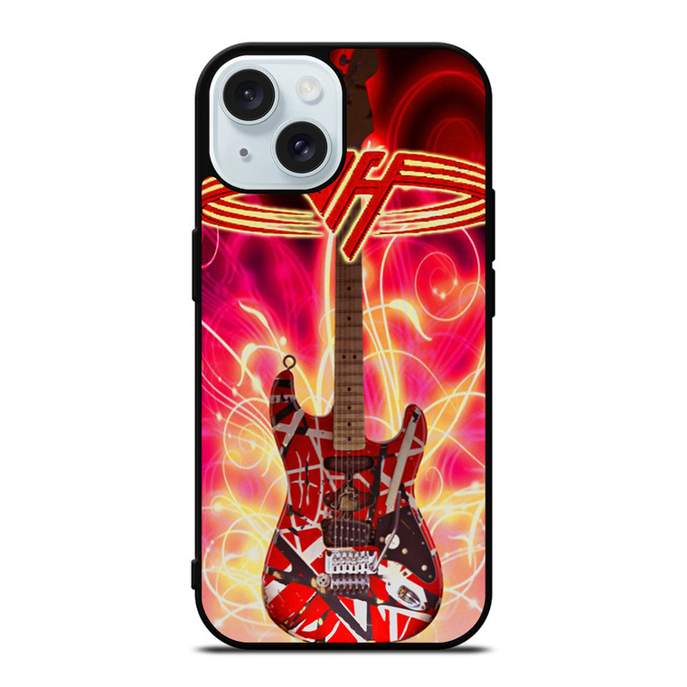 EDDIE VAN HALEN VH GUITAR iPhone 15 Case Cover