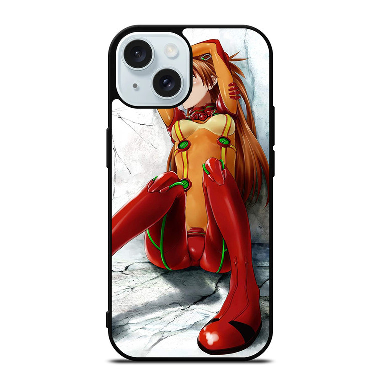 EVANGELION ASUKA CARTOON ANIME iPhone 15 Case Cover EVANGELION ASUKA CARTOON ANIME iPhone 15 Case Cover