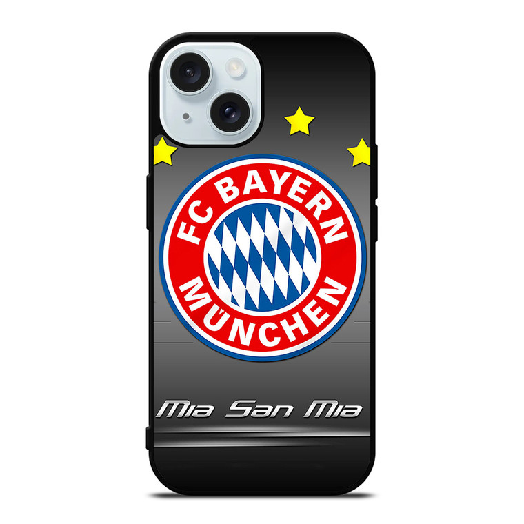 FC BAYERN MUNCHEN MIA SAN MIA 2 iPhone 15 Case Cover