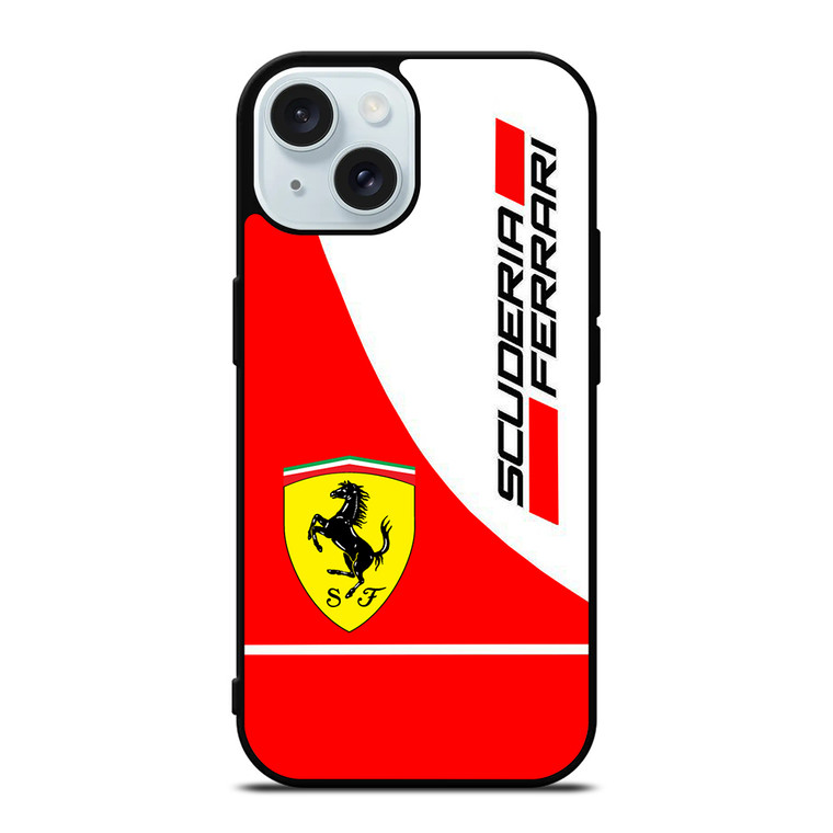 FERRARI SCUDERIA iPhone 15 Case Cover