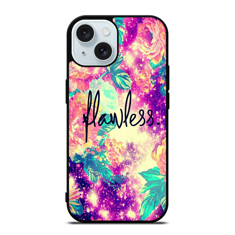 FLAWLESS FLORAL iPhone 15 Case Cover