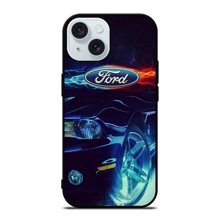 FORD CAR LOGO iPhone 15 Case Cover