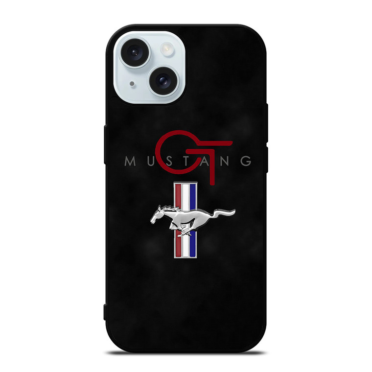 FORD MUSTANG GT LOGO iPhone 15 Case Cover