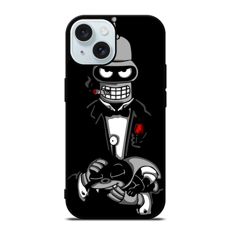 FUTURAMA BENDER CARTOON iPhone 15 Case Cover