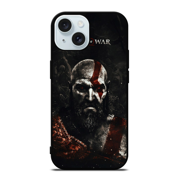 GOD OF WAR KRATOS ART iPhone 15 Case Cover