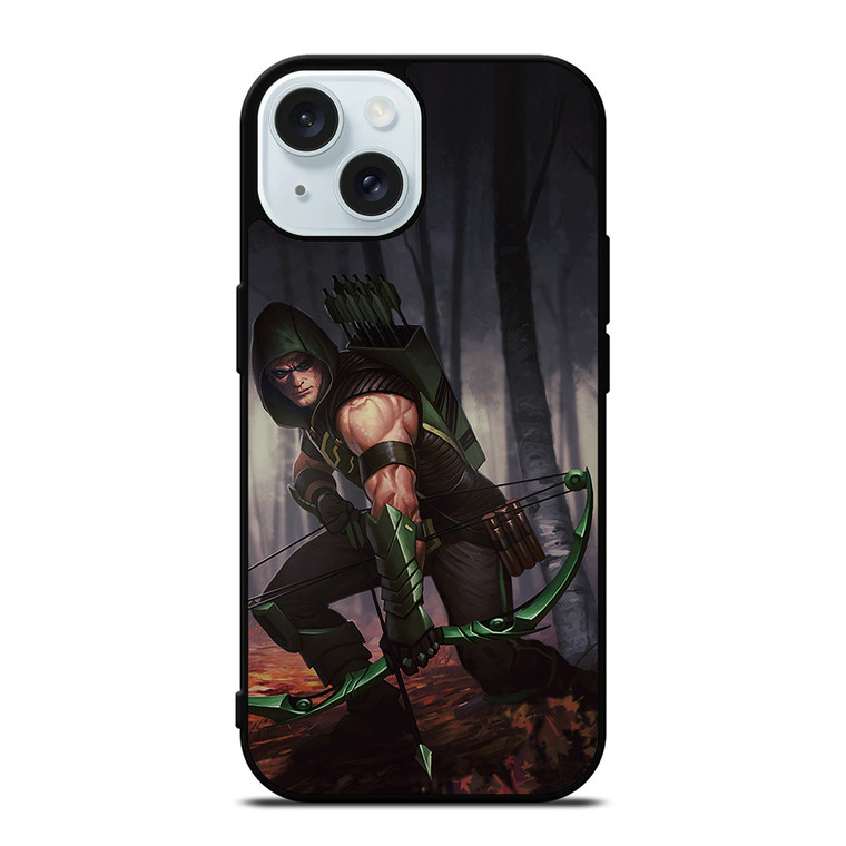 GREEN ARROW DC 1 iPhone 15 Case Cover