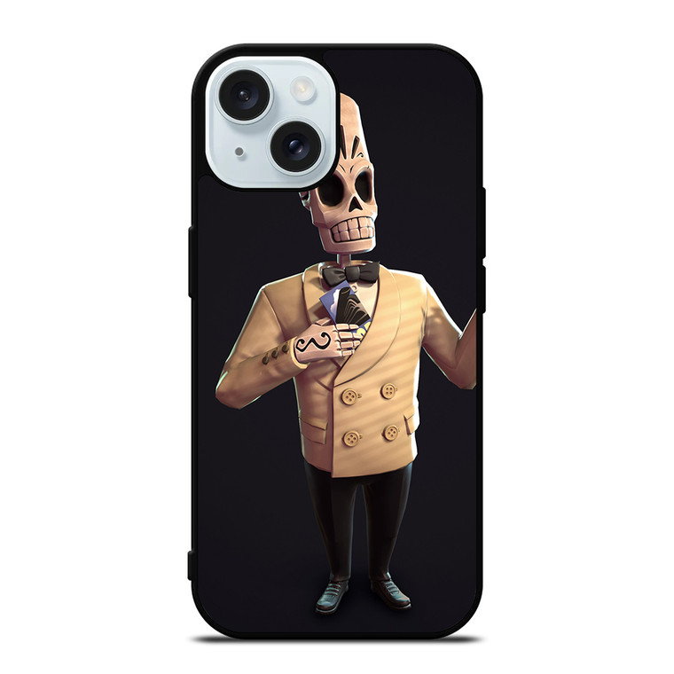GRIM FANDANGO MANNY CALAVERA 2 iPhone 15 Case Cover