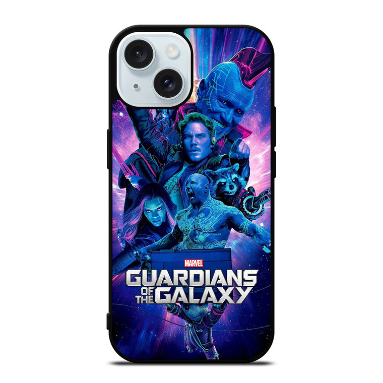 GUARDIANS OF THE GALAXY MARVEL COMICS iPhone 15 Case Cover GUARDIANS OF THE GALAXY MARVEL COMICS iPhone 15 Case Cover
