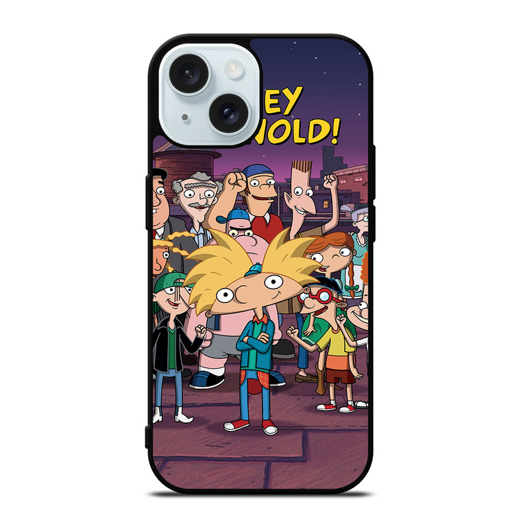 HEY ARNOLD CARTOON iPhone 15 Case Cover