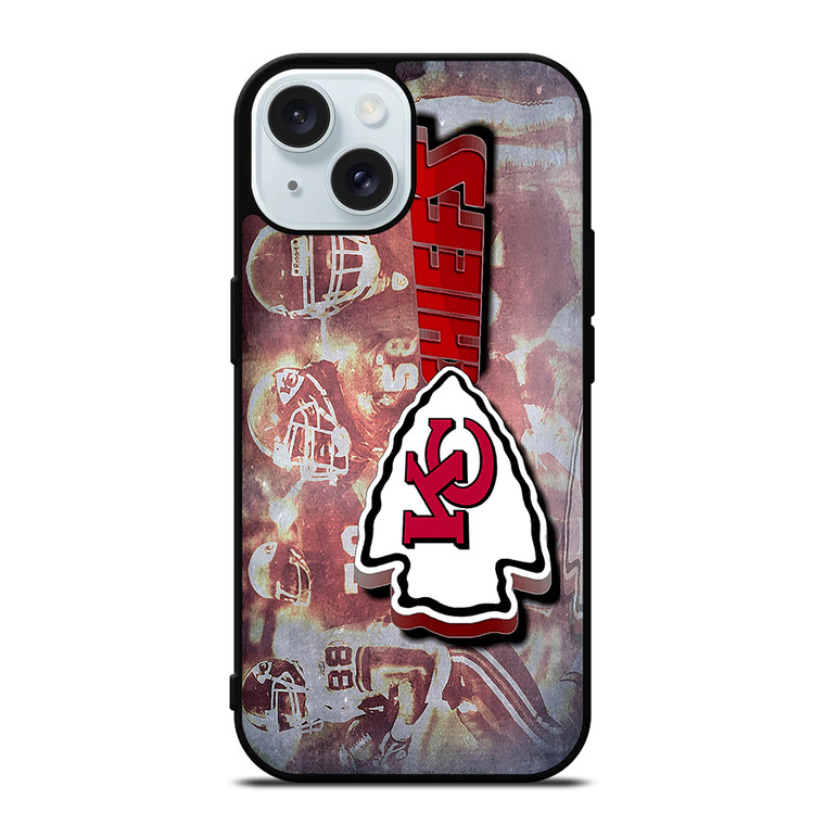 KANSAS CITY CHIEFS 1 iPhone 15 Case Cover