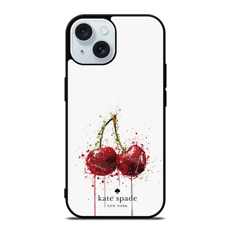 KATE SPADE CHERRY iPhone 15 Case Cover
