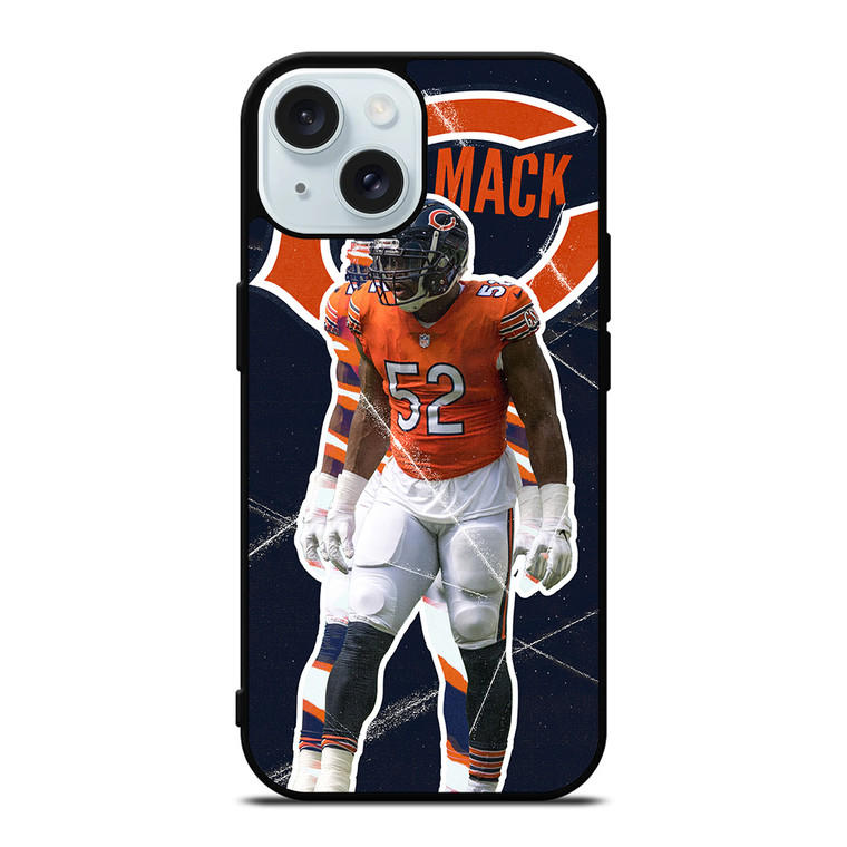KHALIL MACK THE BEARS iPhone 15 Case Cover