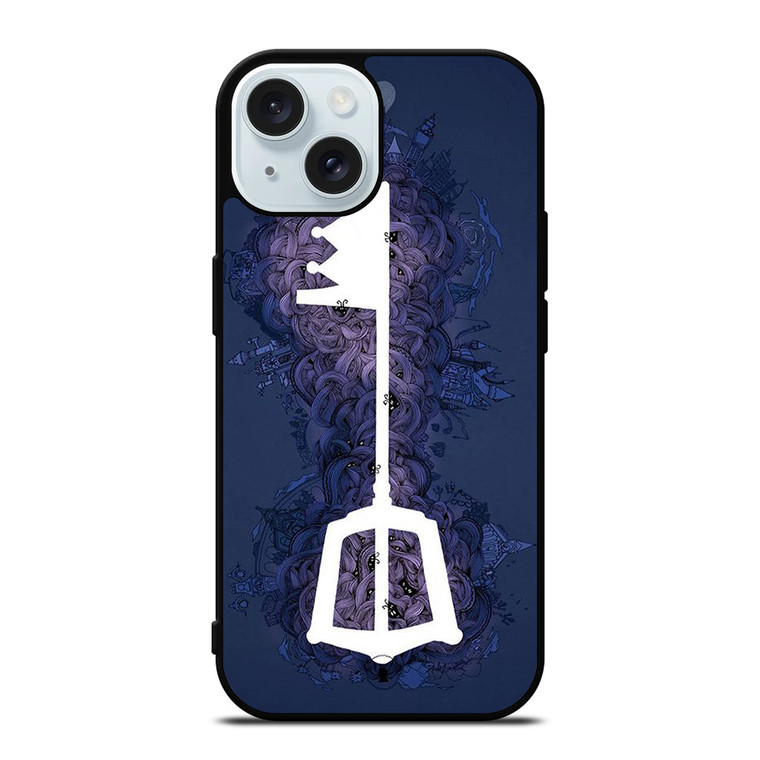 KINGDOM HEARTS KEY BLADE iPhone 15 Case Cover