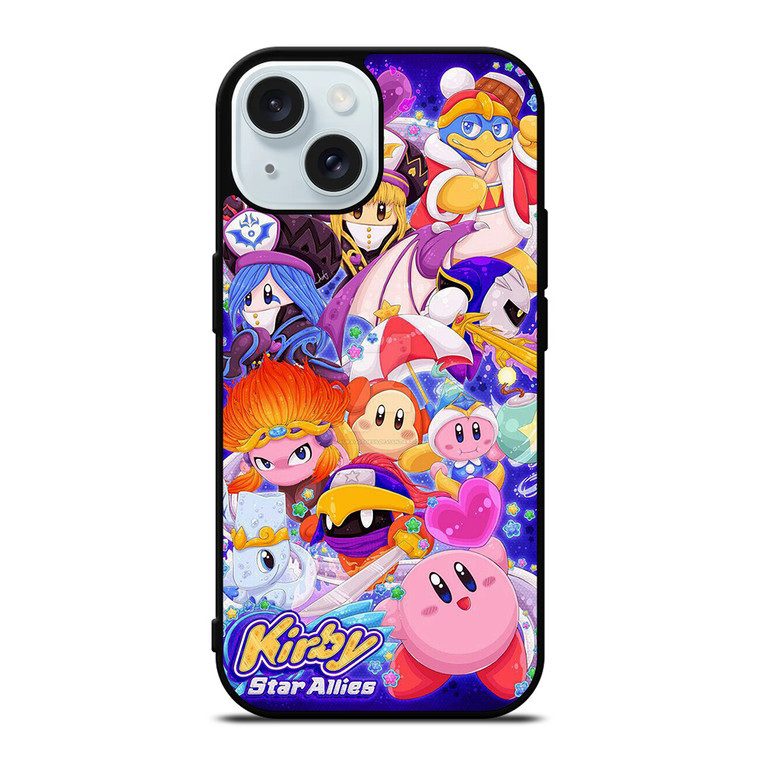 KIRBY DRAW CHARACTER iPhone 15 Case Cover