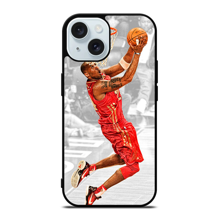 KOBE BRYANT ALLSTAR iPhone 15 Case Cover KOBE BRYANT ALLSTAR iPhone 15 Case Cover