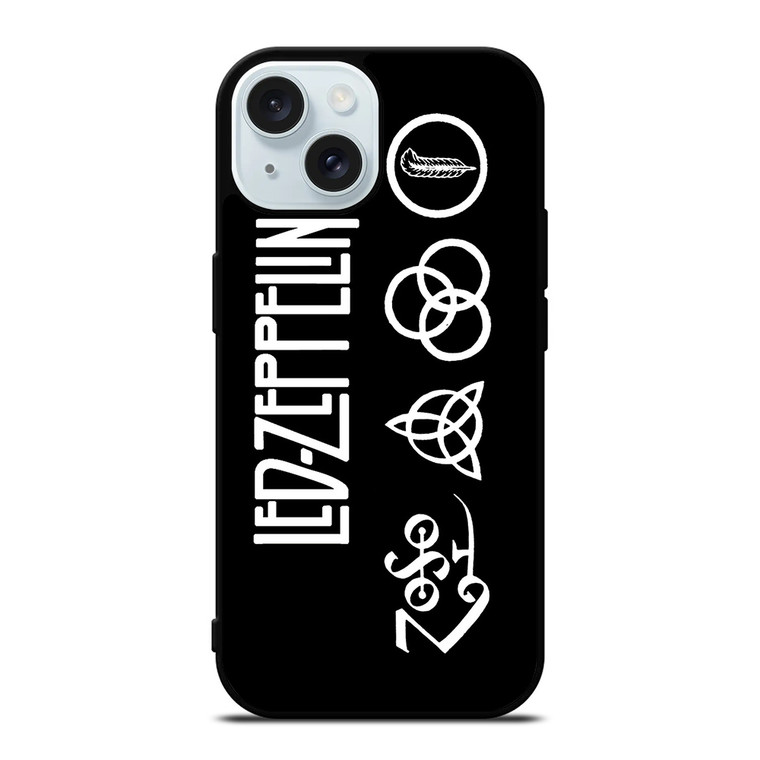 LED ZEPPELIN 3 iPhone 15 Case Cover