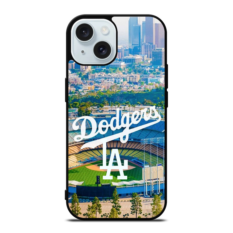 LOS ANGELES DODGERS FIELD iPhone 15 Case Cover