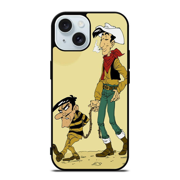 LUCKY LUKE CARTOON 2 iPhone 15 Case Cover LUCKY LUKE CARTOON 2 iPhone 15 Case Cover