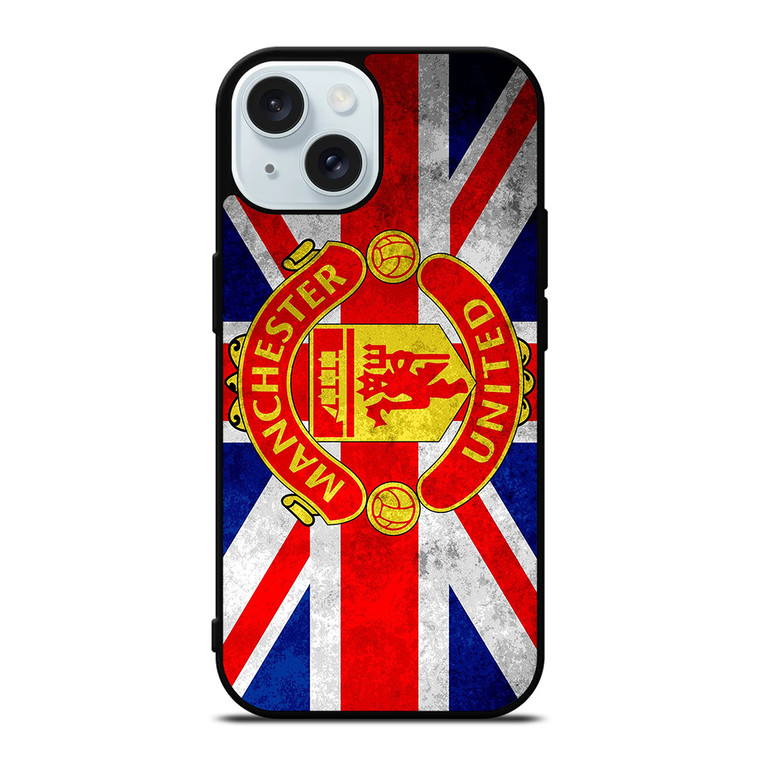 MANCHESTER UNITED CLUB 1 iPhone 15 Case Cover