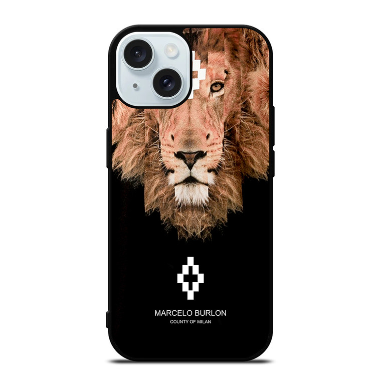 MARCELO BURLON LION iPhone 15 Case Cover