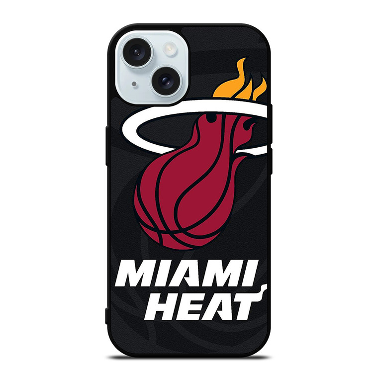 MIAMI HEAT PRIDE iPhone 15 Case Cover