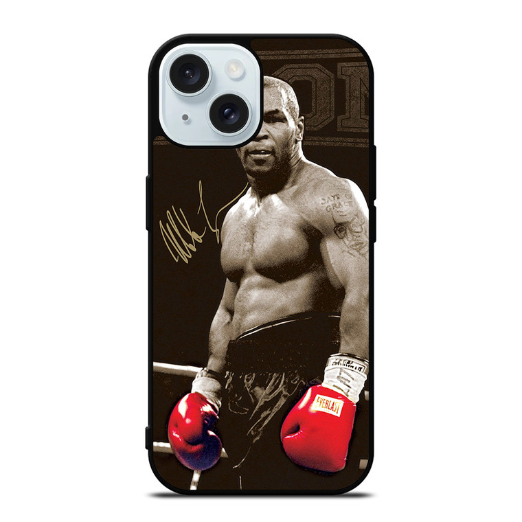 MIKE TYSON SIGNATURE iPhone 15 Case Cover