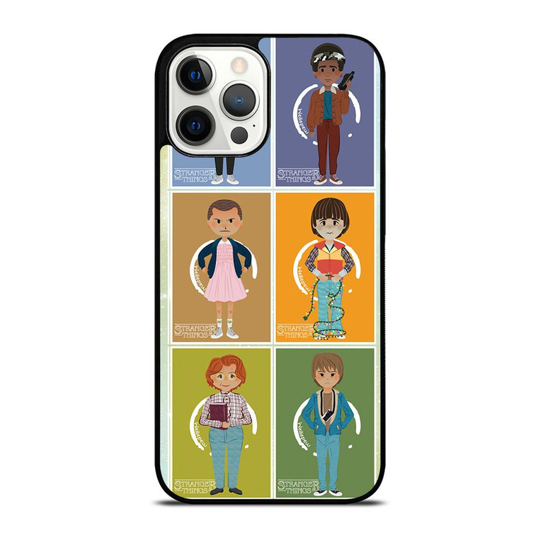 STRANGER THINGS CHARACTERS 3 iPhone 12 Pro Max Case Cover