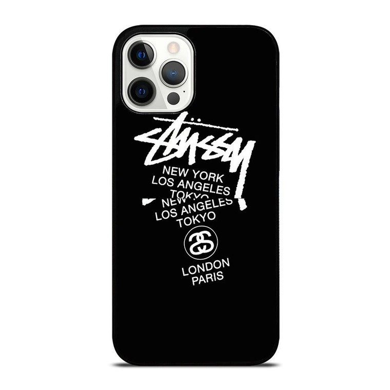 STUSSY METROPOLITAN iPhone 12 Pro Max Case Cover