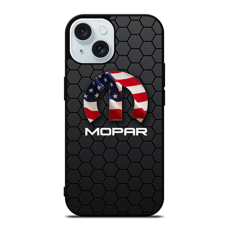 MOPAR AMERICAN LOGO iPhone 15 Case Cover