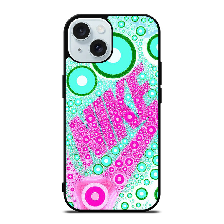 NIKE PINK DASHING iPhone 15 Case Cover NIKE PINK DASHING iPhone 15 Case Cover
