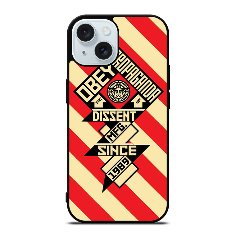 OBEY PROPAGANDA 2 iPhone 15 Case Cover