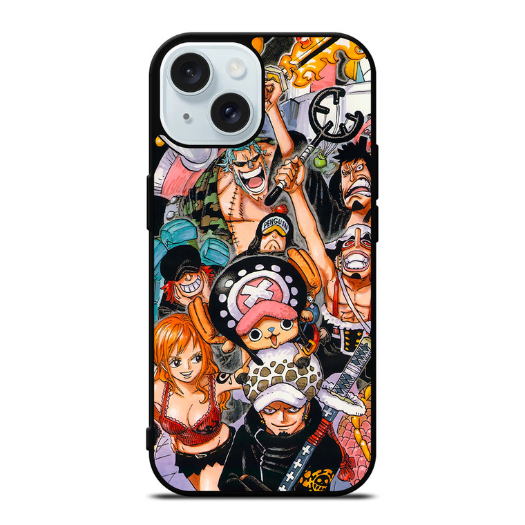 ONE PIECE ANIME CHARACTER 2 iPhone 15 Case Cover
