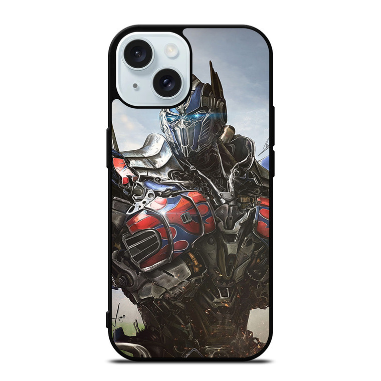 OPTIMUS PRIME TRANSFORMERS iPhone 15 Case Cover