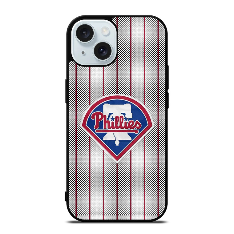 PHILADELPHIA PHILLIES LOGO iPhone 15 Case Cover PHILADELPHIA PHILLIES LOGO iPhone 15 Case Cover