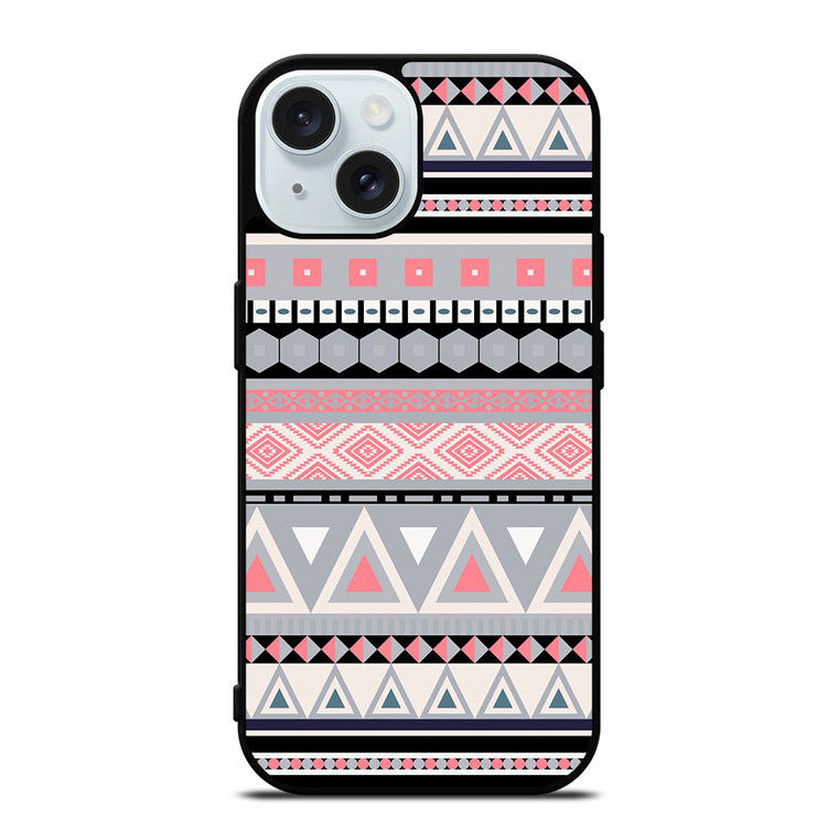 PIECE TRIBAL PATTERN 1 iPhone 15 Case Cover