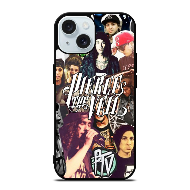PIERCE THE VEIL BAND COLLAGE 2 iPhone 15 Case Cover