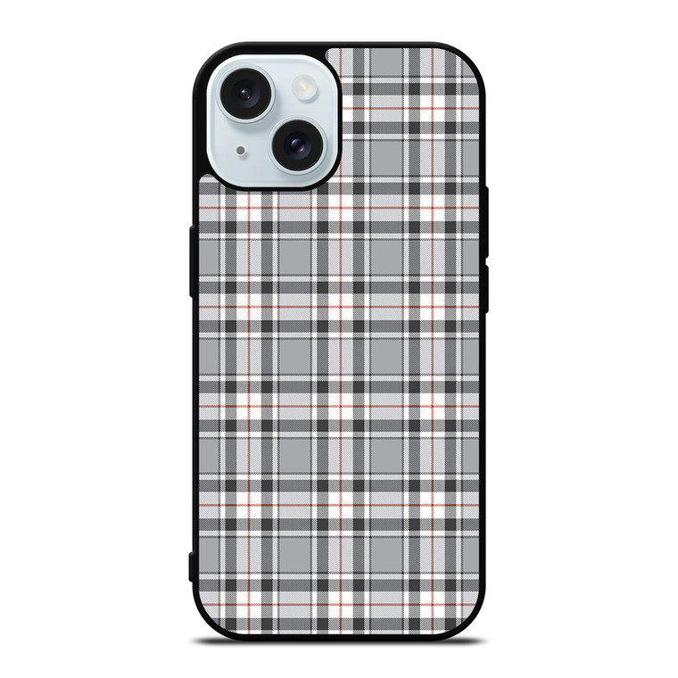 PLAID TARTAN iPhone 15 Case Cover