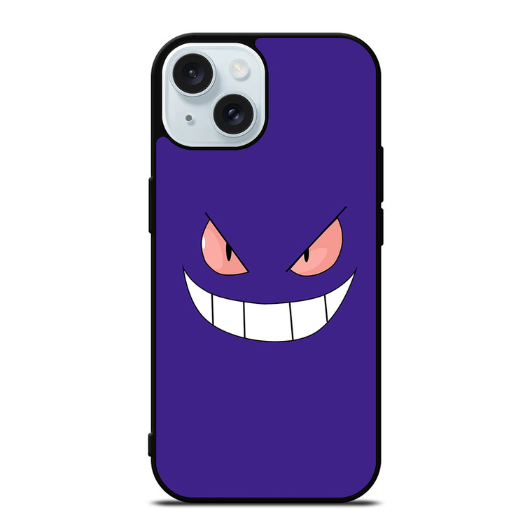 POKEMON GENGAR FACE iPhone 15 Case Cover