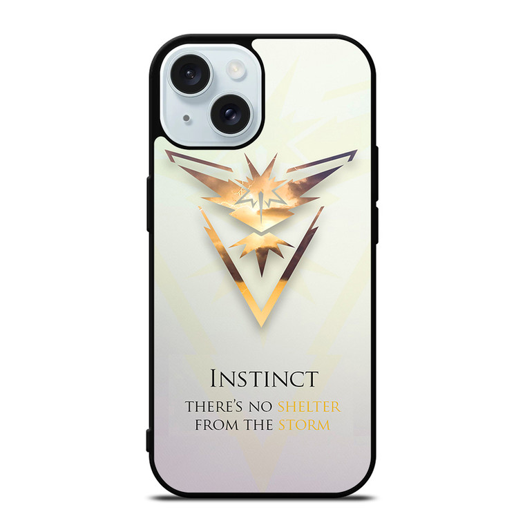 POKEMON GO TEAM INSTINCT 2 iPhone 15 Case Cover