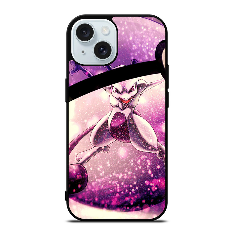 POKEMON MEWTWO POKEDEX iPhone 15 Case Cover