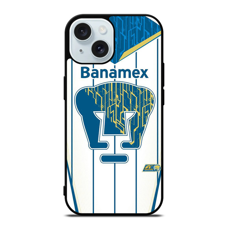 PUMAS UNAM FELINOS iPhone 15 Case Cover