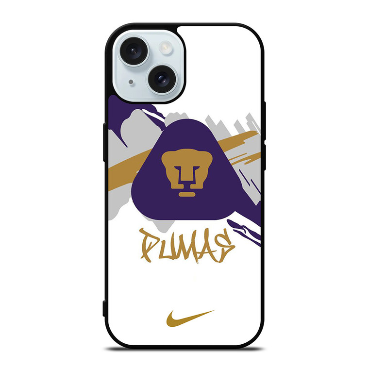 PUMAS UNAM LOGO iPhone 15 Case Cover PUMAS UNAM LOGO iPhone 15 Case Cover